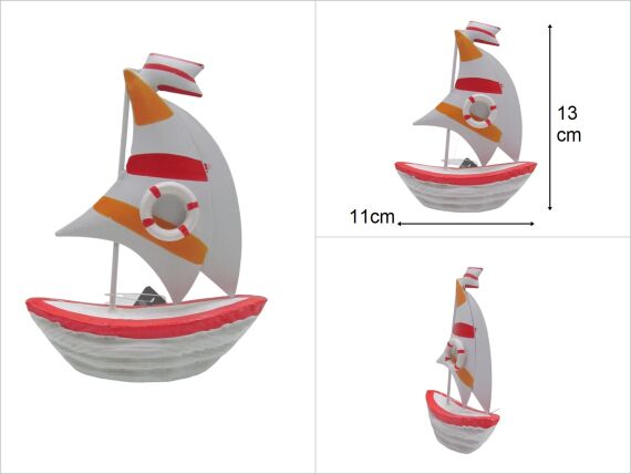 sd21886 dekoratif metal yelkenli - 1