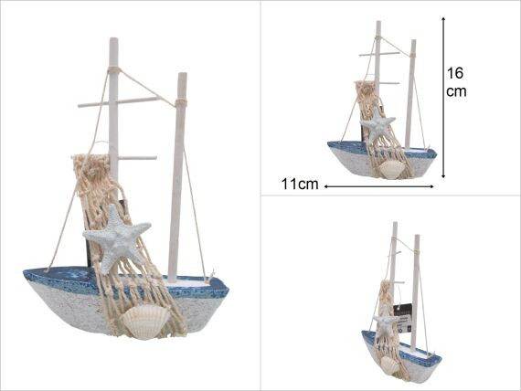 sd46580 ahşap marin yelkenli gemi - 1