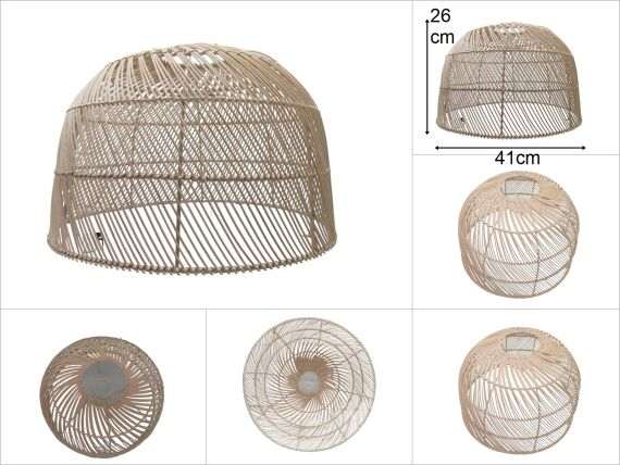 sd47301 dekoratif rattan avize aydınlatma - 1