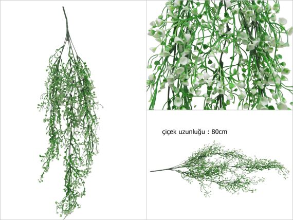 sd48774 dekoratif plastik sarkan çiçek - 1